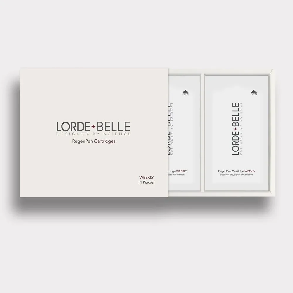 NIB Lorde + Belle CARTRIDGES ONLY for RegenPen 28-Day | 4-Week Supply MSRP $39